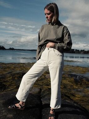 Rudy Jude Adult Utility Jean Corduroy, Natural, Size 3